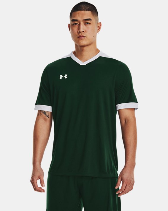 Men's UA Maquina 3.0 Jersey in Green image number 0